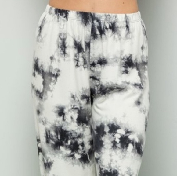 Tie Dye Jersey Knit Lounge Pants - Picture 4 of 5